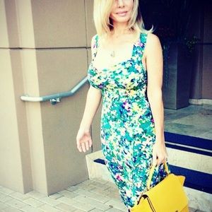 Tracy Reese long silk dress